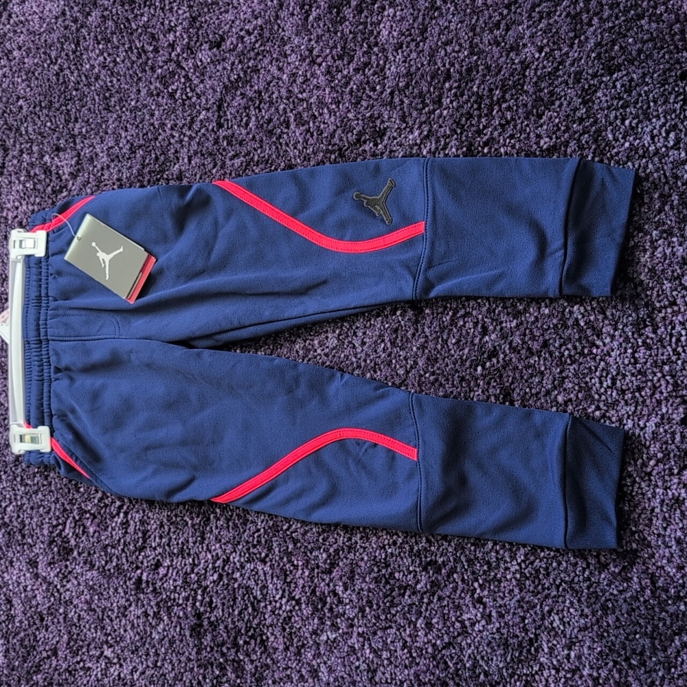 Kids Blue and Red Nike/Jordan Joggers